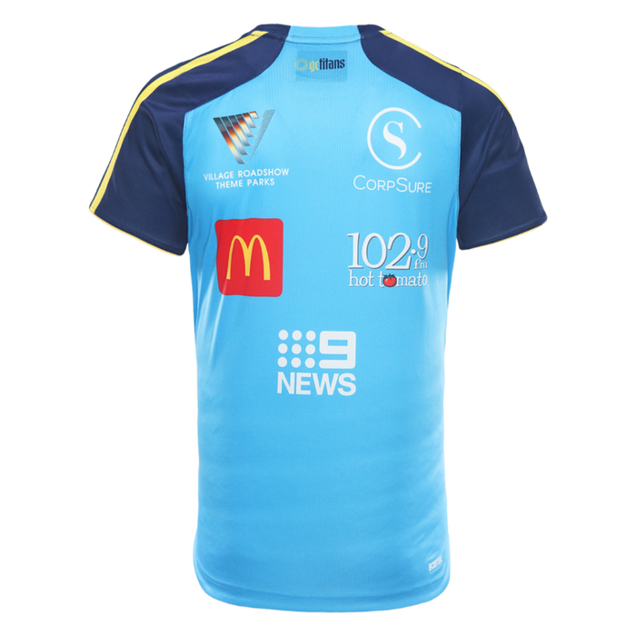 Gold Coast Titans 2026 Mens Coaches Training Shirt - Blue