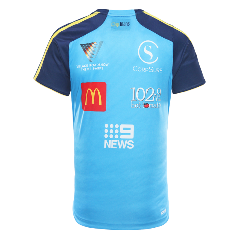 Gold Coast Titans 2026 Mens Coaches Training Shirt - Blue