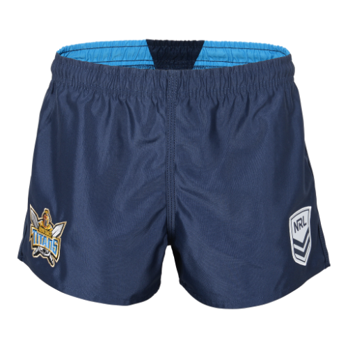 Gold Coast Titans Mens Away Replica Player Shorts