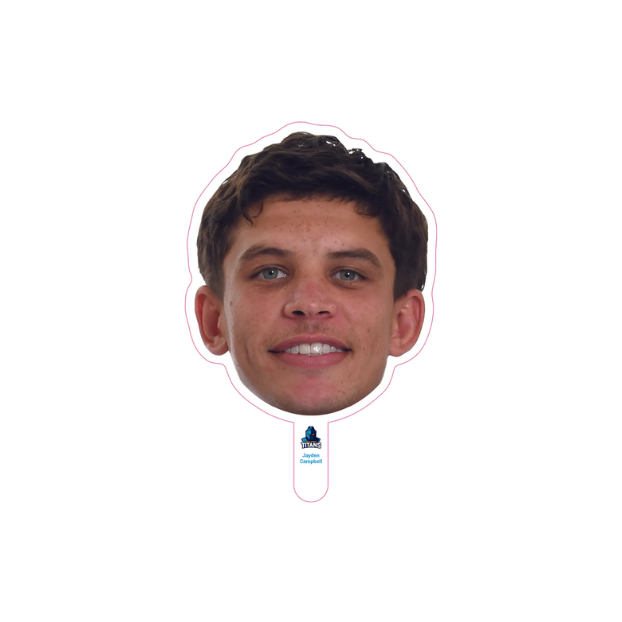 Gold Coast Titans Player Head Cutouts - SMALL
