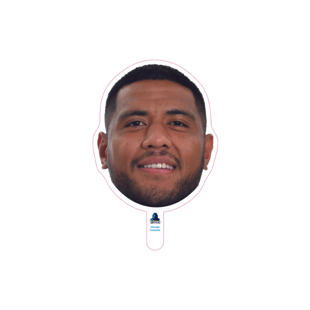 Gold Coast Titans Player Head Cutouts - SMALL