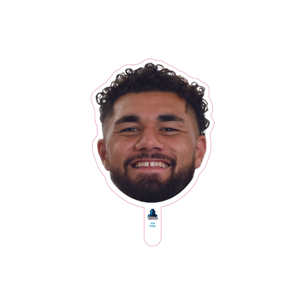 Gold Coast Titans Player Head Cutouts - SMALL