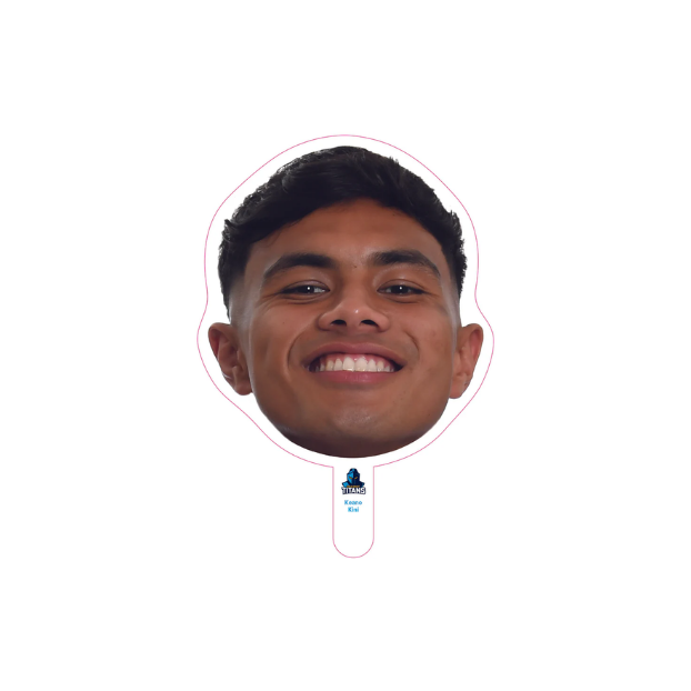Gold Coast Titans Player Head Cutouts - SMALL