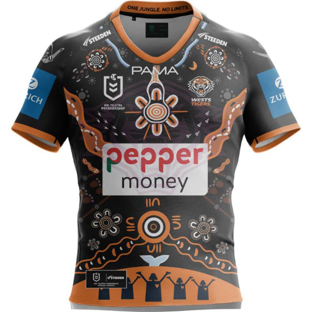 Wests Tigers 2025 Mens Indigenous Jersey