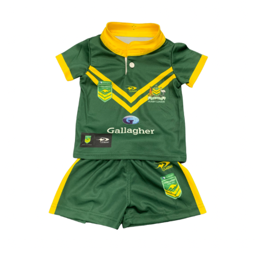 Australian Kangaroos 2023 Baby / Toddler Home Jersey Set