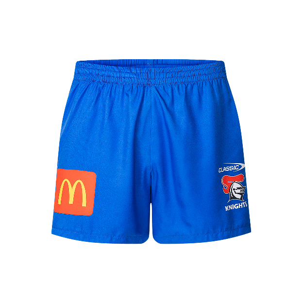 Newcastle Knights 2025 Mens Players Training Shorts