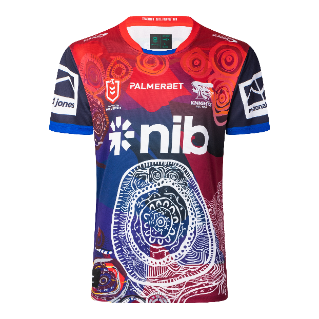 Newcastle Knights 2025 Mens Indigenous Jersey