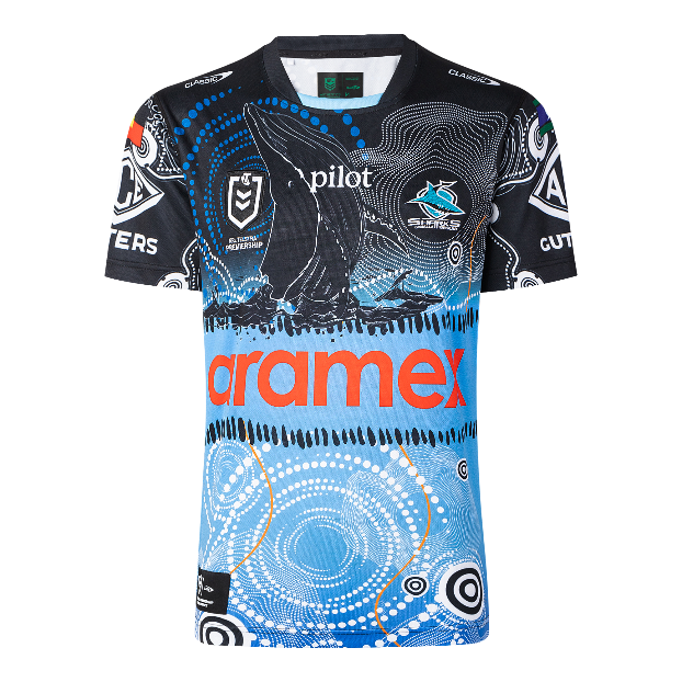 Cronulla Sharks 2025 Mens Indigenous Jersey