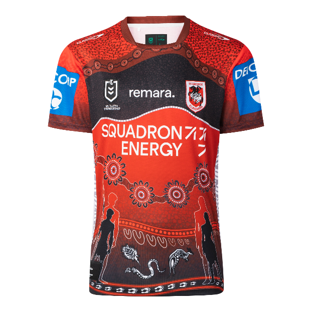 St George Illawarra Dragons 2025 Mens Indigenous Jersey