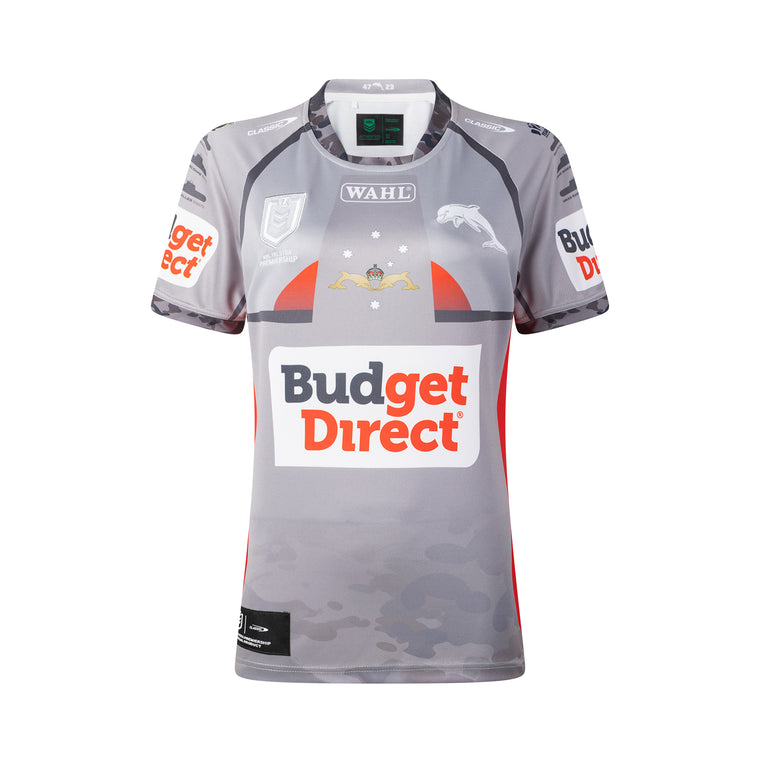 Dolphins 2026 Ladies Anzac Jersey