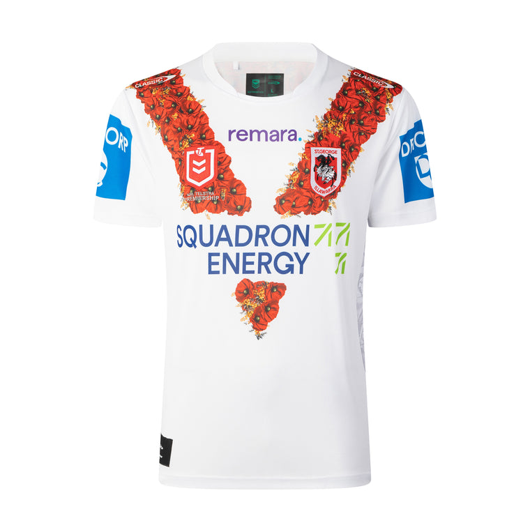 St George Illawarra Dragons 2026 Mens Anzac Jersey