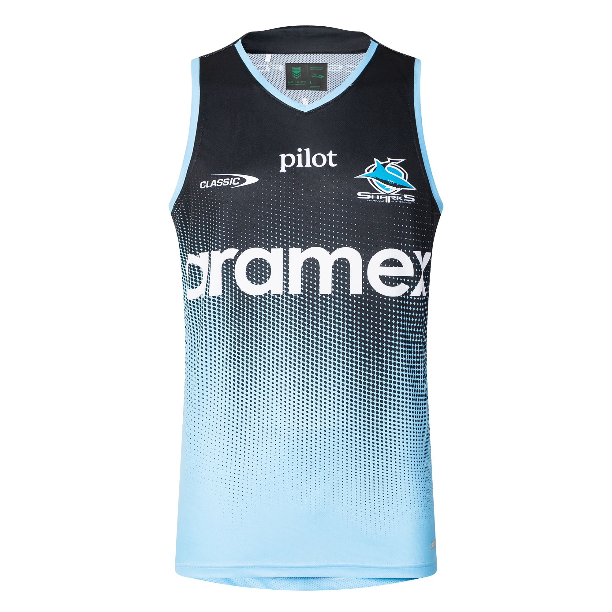 *PRE ORDER DEC* Cronulla Sharks 2025 Mens Players Training Singlet