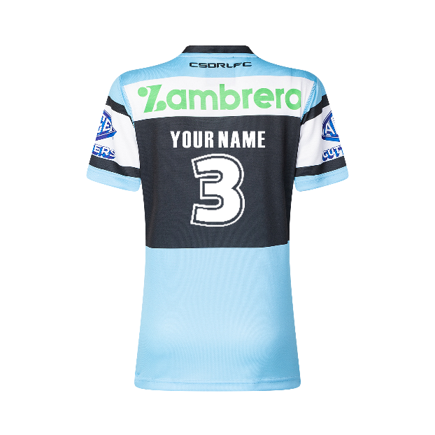 Cronulla Sharks 2025 Ladies Home Jersey