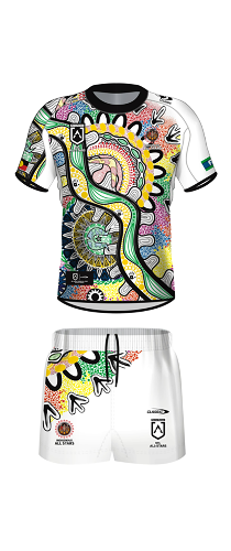 Indigenous All Stars 2024 Baby / Toddler Home Jersey Set