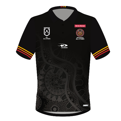 Indigenous All Stars 2024 Mens Players Media Polo