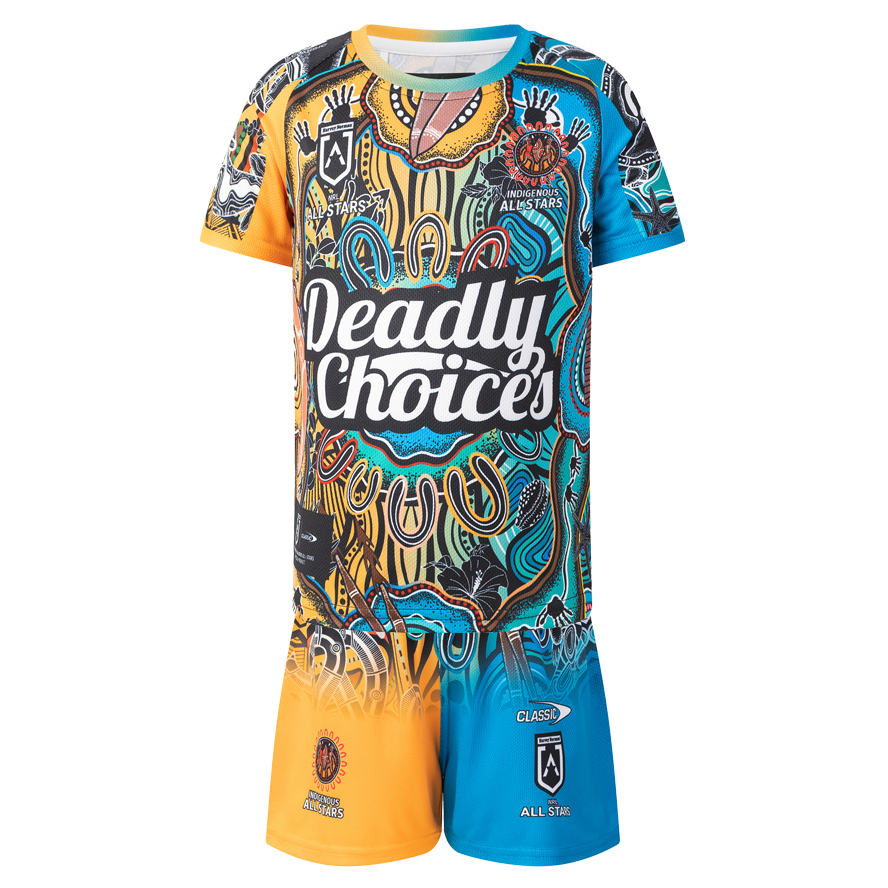 Indigenous All Stars 2026 Baby / Toddler Home Jersey Set