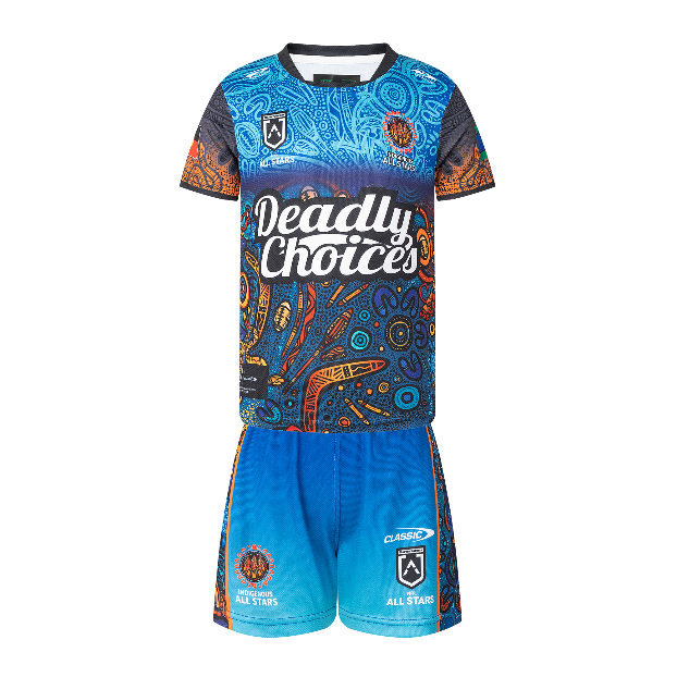 Indigenous All Stars 2025 Baby / Toddler Home Jersey Set