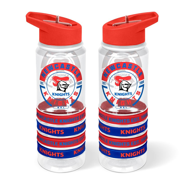 Newcastle Knights Drink Bottle - Wristbands