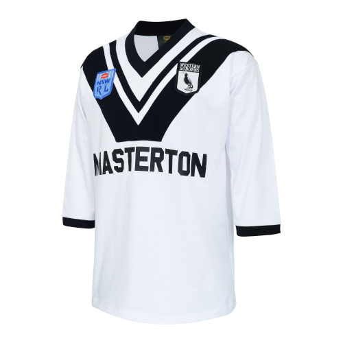 Western Suburbs Magpies 1983 Retro Jersey