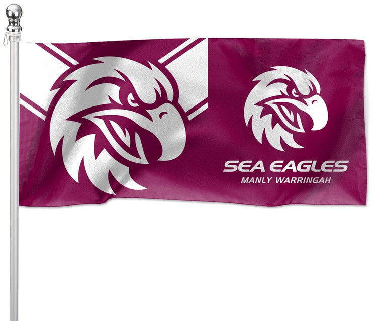 Manly Sea Eagles Pole Flag