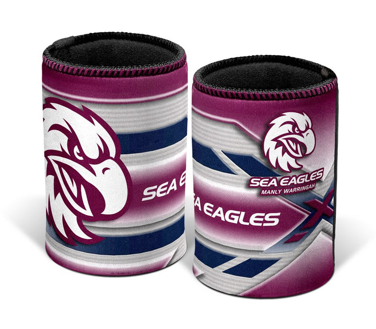 Manly Sea Eagles Stubby Cooler - Logo