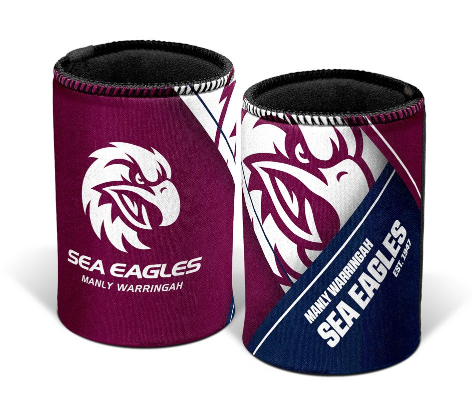 Manly Sea Eagles Stubby Cooler - Logo
