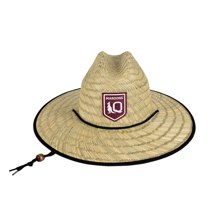 QLD Maroons Straw Hat