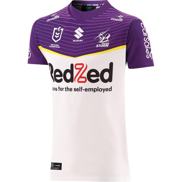 Melbourne Storm 2025 Mens Away Jersey Front