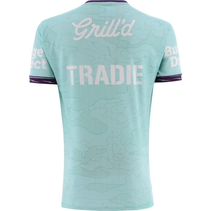Melbourne Storm 2026 Mens Players Training Shirt - Teal