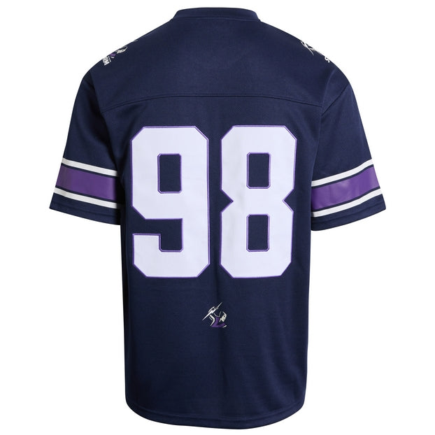 Navy blue NRL gridiron jersey with number 98