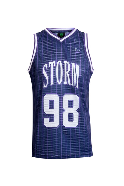 Melbourne Storm Adult Supporter Basketball Singlet