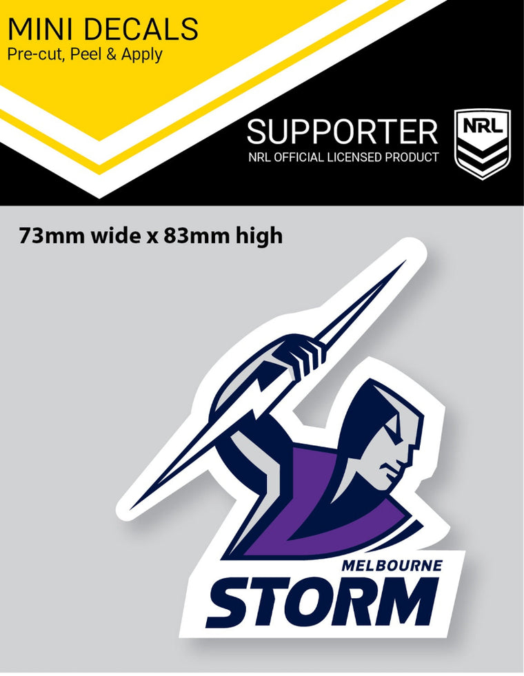 Melbourne Storm Car Sticker Mini