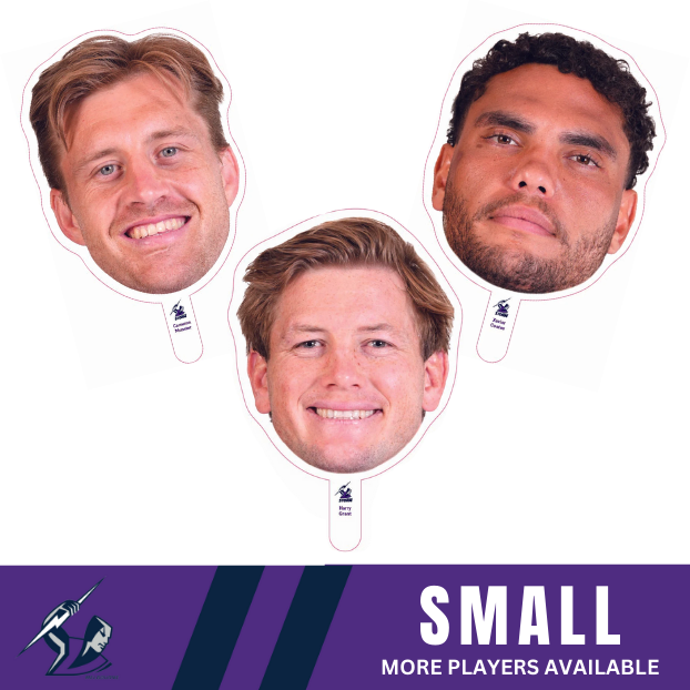 Melbourne Storm Player Head Cutouts - SMALL