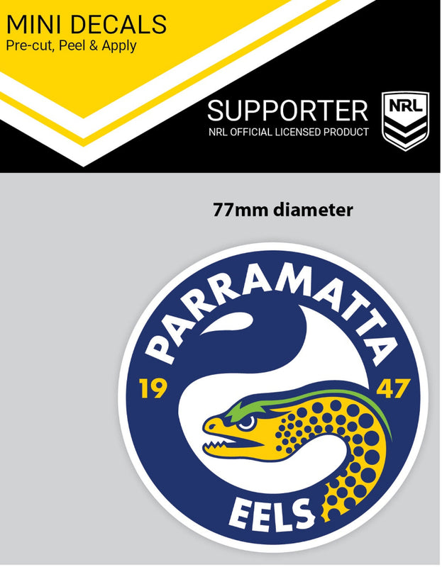 Parramatta Eels Car Stickers Mini