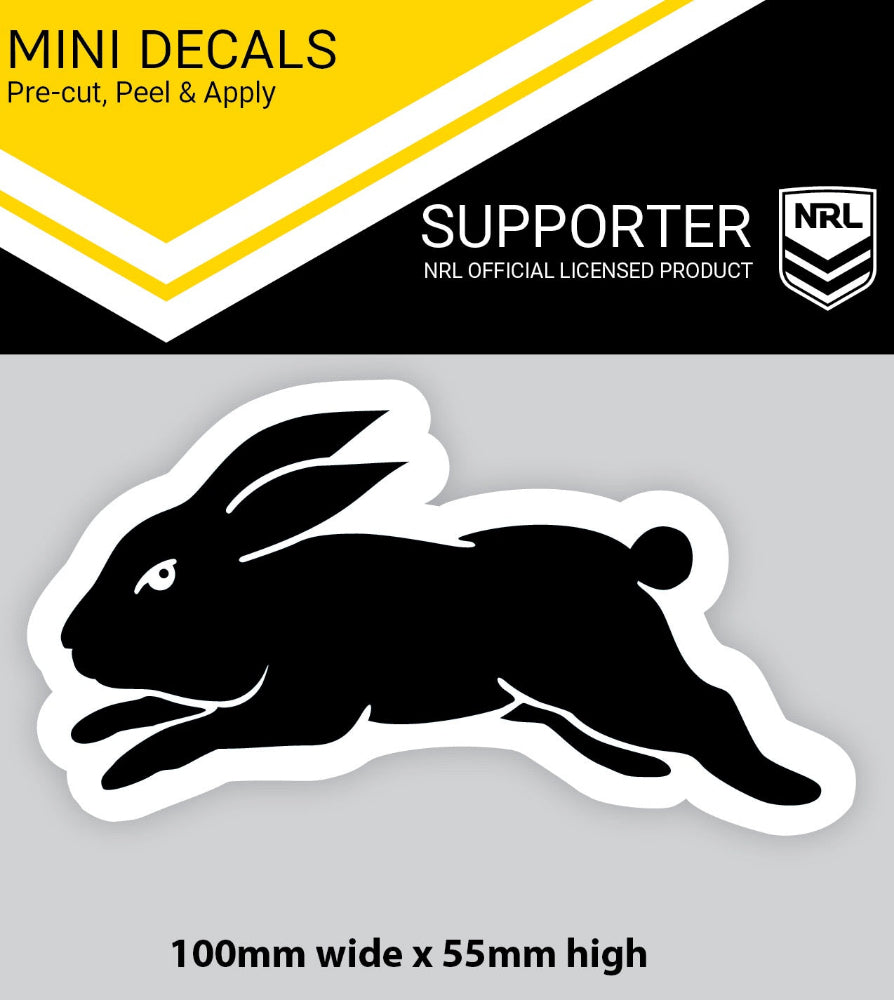 South Sydney Rabbitohs Car Stickers Mini