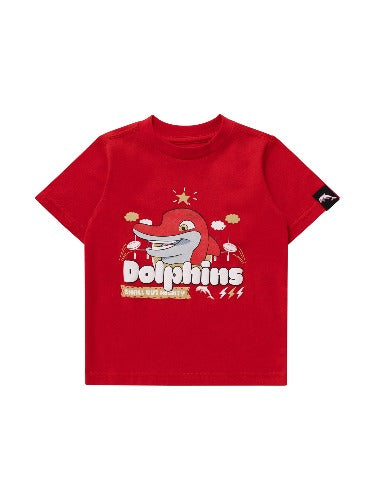 Dolphins Toddlers / Kids Supporter Shirt - Mascot Red