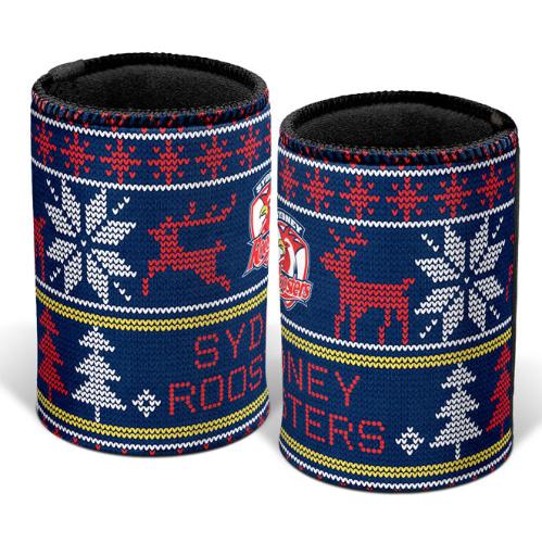 Sydney Roosters Stubby Cooler - Christmas