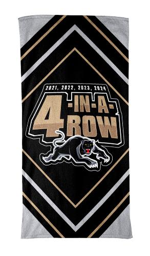 *PRE ORDER 16/12* Penrith Panthers 2024 Premiers Beach Towel