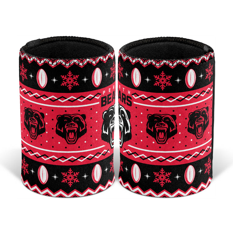 Perth Bears Stubby Cooler - Christmas