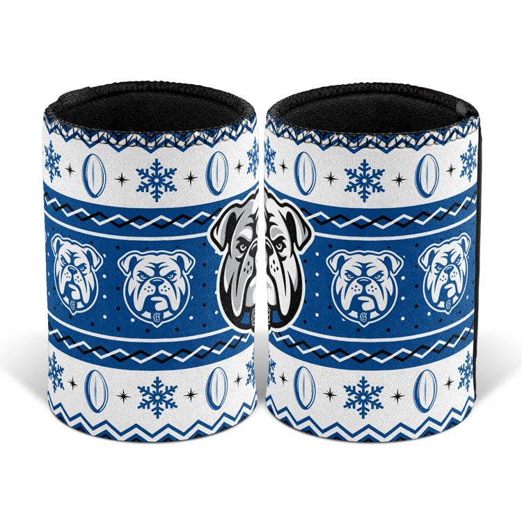 Canterbury Bulldogs Stubby Cooler - Christmas
