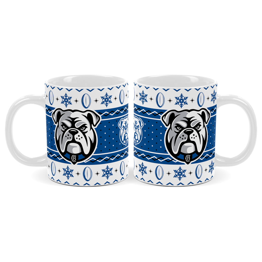 Canterbury Bulldogs Coffee Mug - Christmas