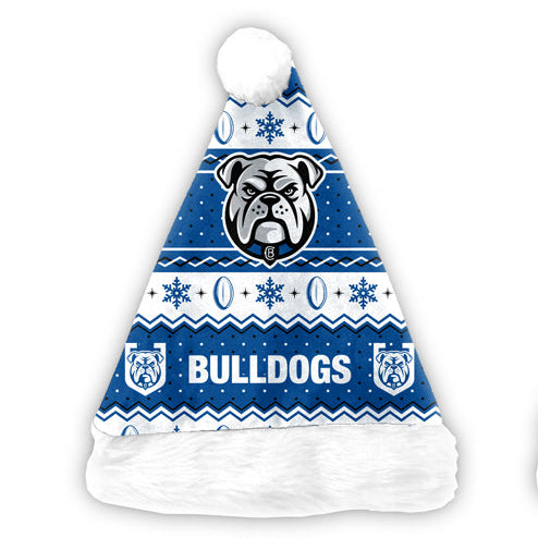Canterbury Bulldogs Santa Hat