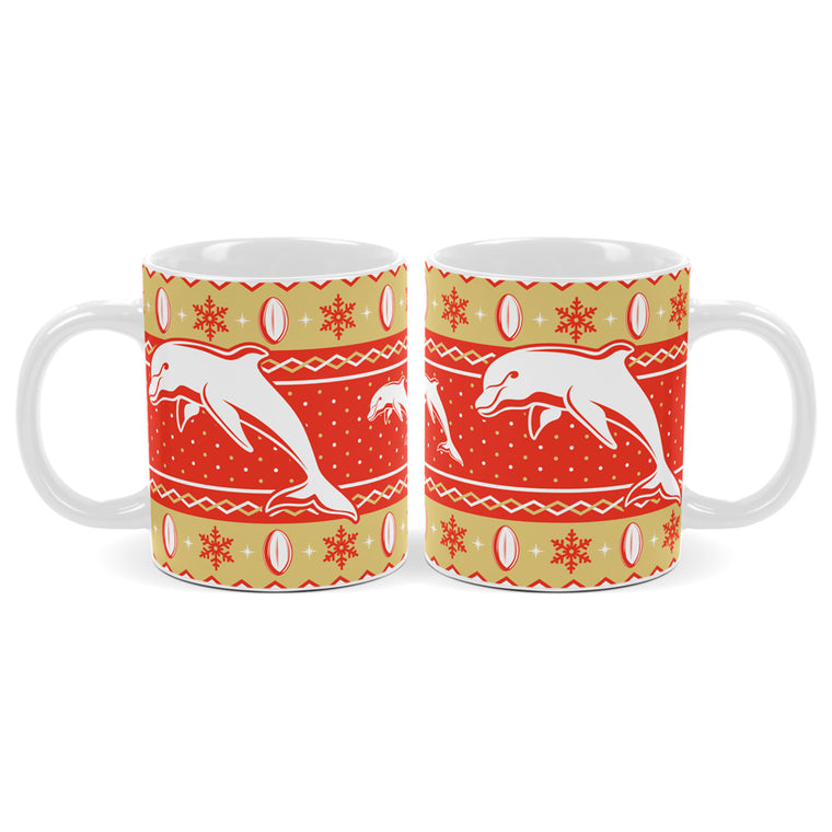 Dolphins Coffee Mug - Christmas