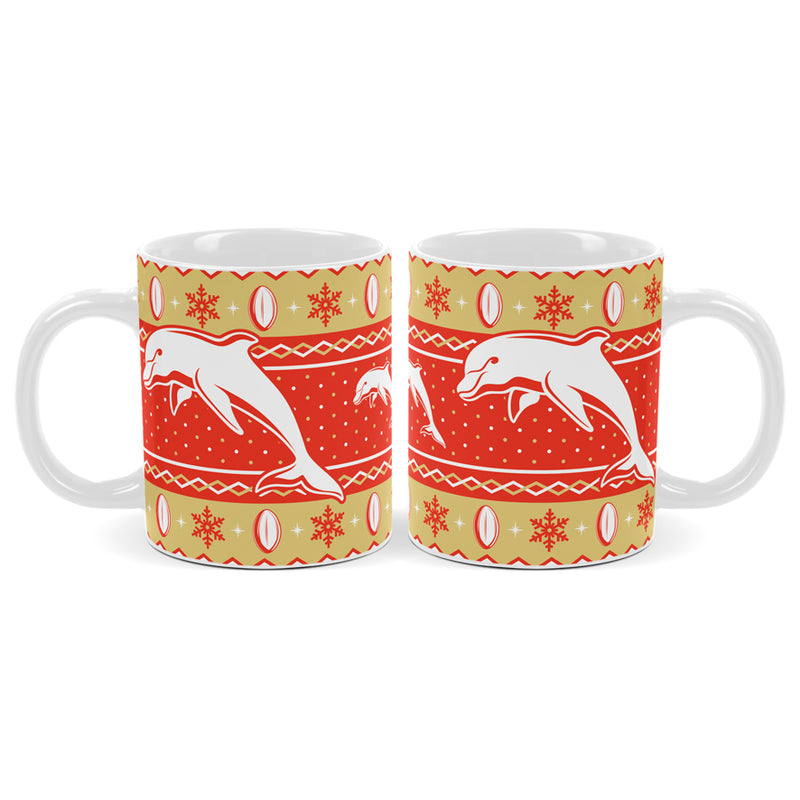 Dolphins Coffee Mug - Christmas