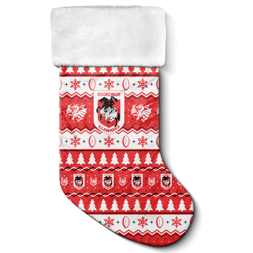 St George Illawarra Dragons Christmas Stocking
