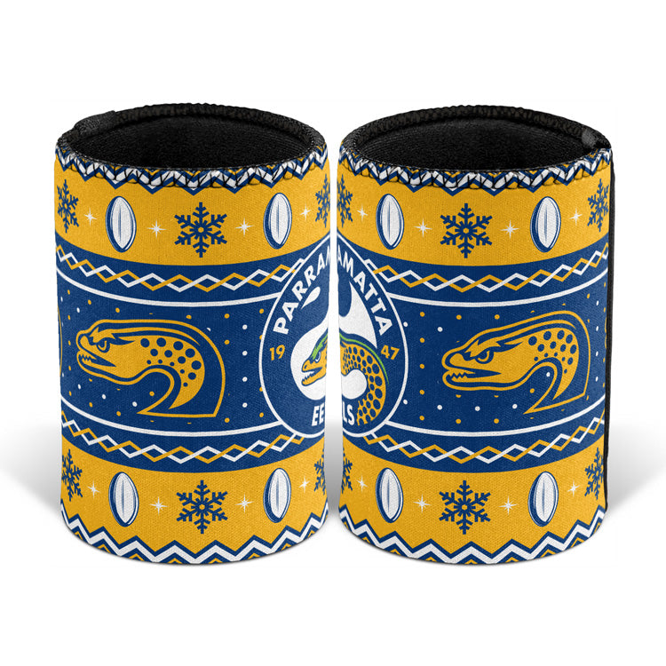 Parramatta Eels Stubby Cooler - Christmas