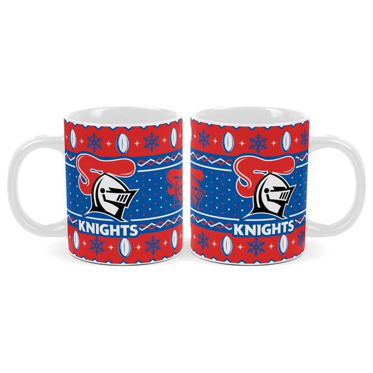 Newcastle Knights Coffee Mug - Christmas