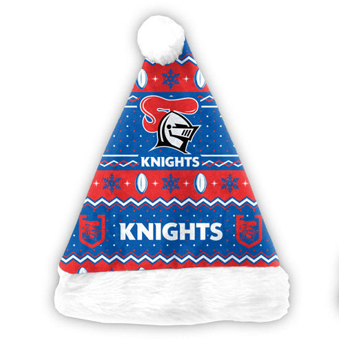 Newcastle Knights Santa Hat