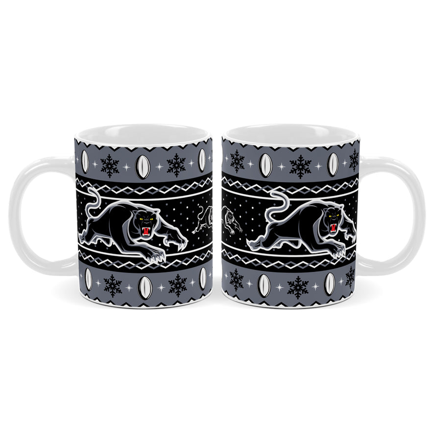 Penrith Panthers Coffee Mug - Christmas