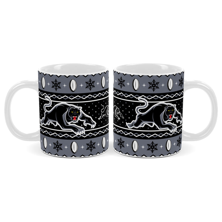 Penrith Panthers Coffee Mug - Christmas